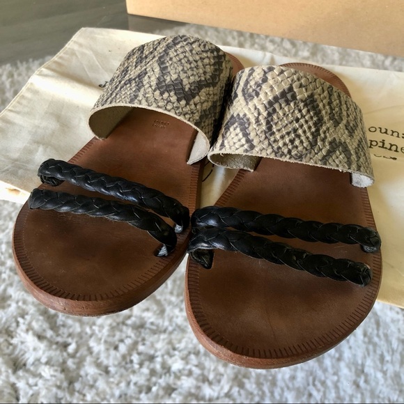 Joie Strappy Step In Sandals in size 38.5 - Picture 2 of 4